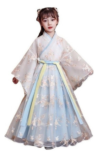 Vestido Antiguo De Estilo Chino De Hadas Hanfu For Niñas