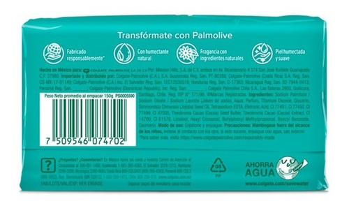 Jabón De Tocador Para Manos Palmolive® Jazmín Y Cacao, 150g