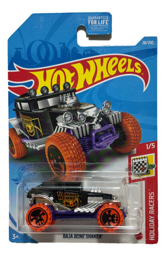 Hot Wheels 2021 Baja Bone Shaker 28/250 Treasure Hunt Basico