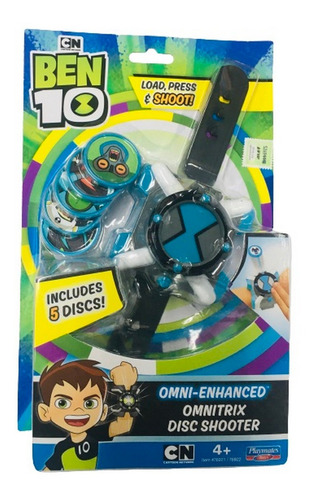 Ben 10 Omnitrix Brazalete Lanza De Discos New Ar1 76922