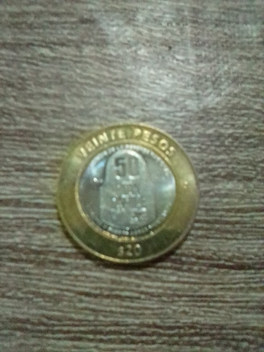 Moneda De 20 Pesos Plan Dn-iii-3 50 Aniversario