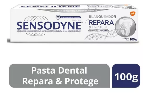Sensodyne Repara & Protege Blanqueador, 100g Pasta Dental