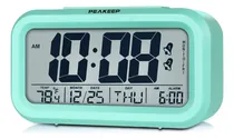 Comprar Despertador Digital De La Batería De Peakeep Con 2 Alarmas