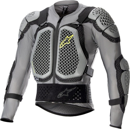 Chaqueta De Motociclista, Alpinestars, Color Gris. Small