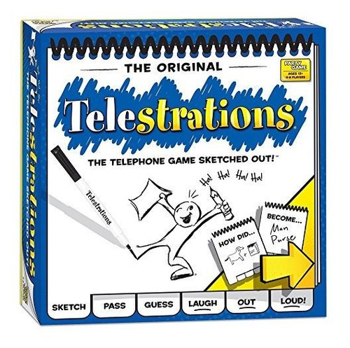 Juego (versión Us) De Esbozo Telestrations  The Telephone Ga