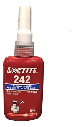 Henkel Loctite 242 juego De Pernos Y Tuercas Threadlocker,.