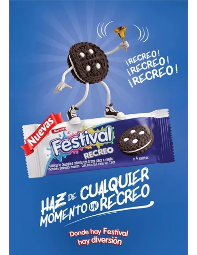 Galletas Festival Recreo 12 Und