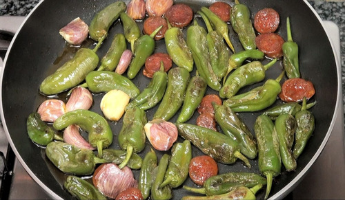 Pimenta Padron Ou Roleta Pimienta De Tapas Sementes P/ Mudas
