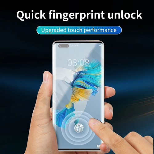 Imagem 6 de 8 de Pelicula Huawei P40 Pro 6.4 Curva Uv + Pelicula De Camera