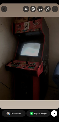 Maquinita Arcade Videojuegos Con Emulador De Nintendo (Usado)
