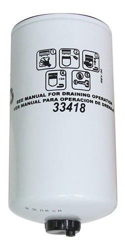 Imagen 4 de 8 de Filtro Combustible 33418 Camiones Volvo, Kodiak, Mot. Cat Pc