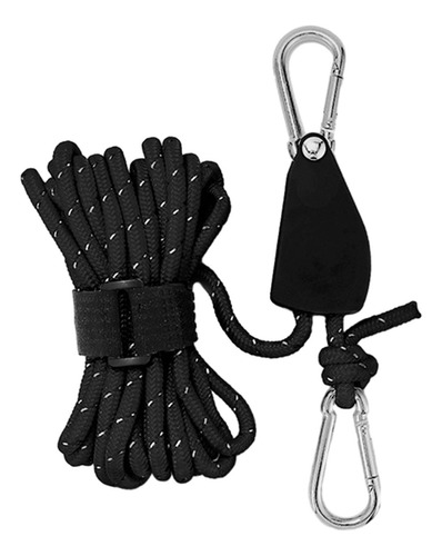 Cuerda De Trinquete Para Colgar, Cordón, L Y Negro