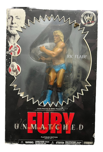 Figura De Acción Wwe Wwf Ric Flair Platino Fury Wcw 2007