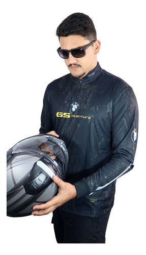 Imagem 3 de 7 de Camiseta Brk Motociclismo Gs Adventure Com Fpu 50+