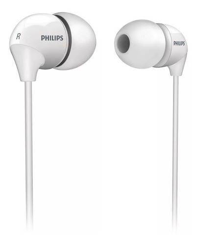 Auriculares Philips Intrauditivos She3570wt/10 Blanco