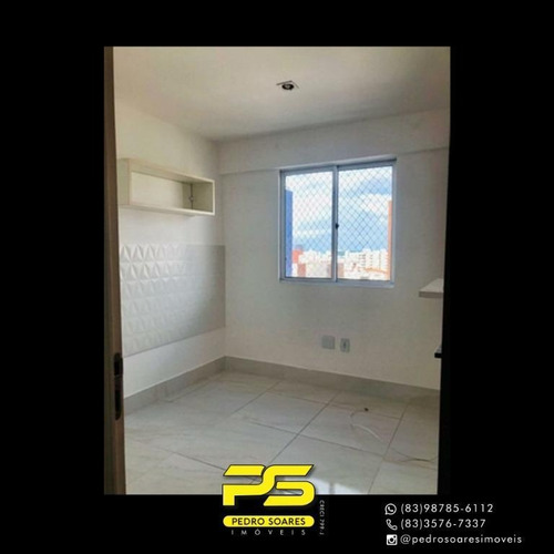 Apartamento Com 3 Dormitórios Para Alugar, 107 M² Por R$ 3.500/mês - Bessa - João Pessoa/pb - Ap4333