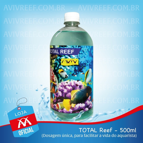 Aviv Total Reef 1 Litro - Suplemento Completo Para Seu Reef