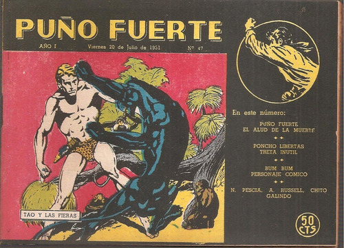 Revista Puño Fuerte Nº 47 Julio 1951