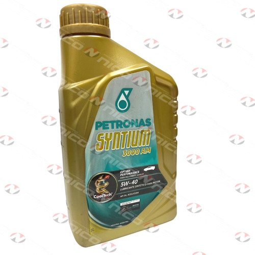 Aceite Para Motor Petronas Syntium 3000 Am 5w-40 1 Litros