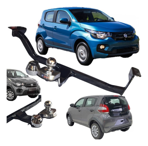 Engate Rabicho 500kg Fiat Mobi 2020 2021 2022 2023 2024 2025