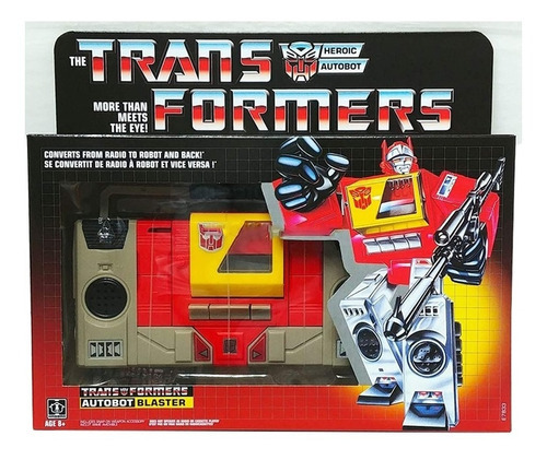 Hasbro Transformers Autobot Blaster Gi Caset