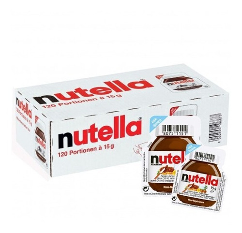 Chocolate Italiano Importado Ferrero® Nutella Mini 120x15g