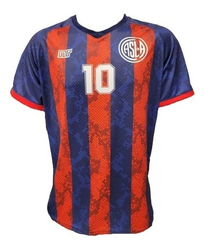 Imagen 1 de 4 de Camiseta Oficial Voley San Lorenzo Almagro Marca Nr Nro 10