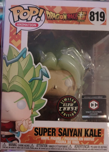 Funko Pop! Dragon Ball Z #819: Super Saiyan Kale Chase Chali (Usado)