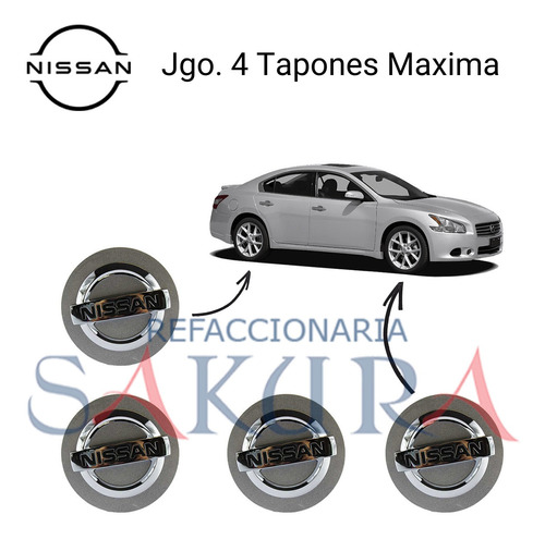 Set Tapones Rueda Maxima 2009