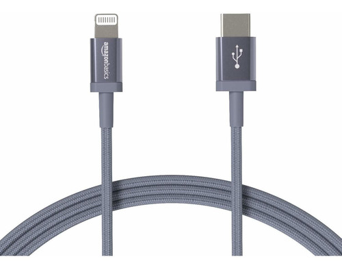 1 Cable Usb-c A Lightning Mfi 1.8mt Amz Basics -cfss