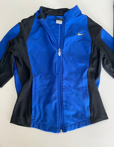 Campera Deportiva Mujer Manga Larga Azul S (Usado)