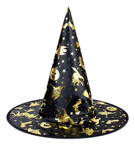 Sombrero Puntiagudo De Hechicero Sombrero Moderno Negra