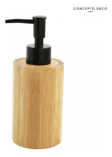 Dispenser Para Jabon Liquido De Bamboo 16x7