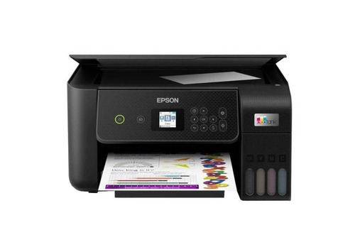 Imagen 1 de 2 de Impresora a color  multifunción Epson EcoTank L3260 con wifi negra 110V