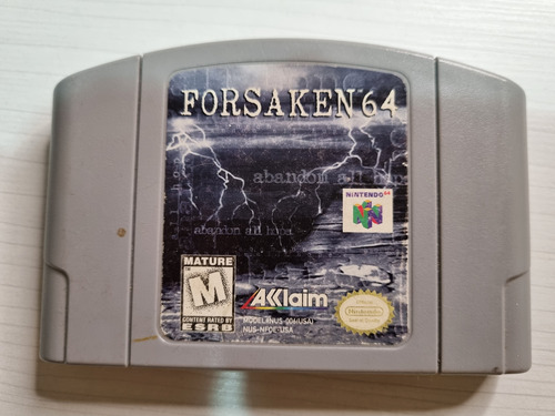 Forsaken 64 Cartucho Nintendo 64