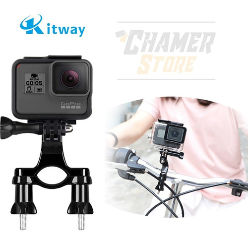 Soporte De Bicicleta Para Gopro Y Cámaras De Acción