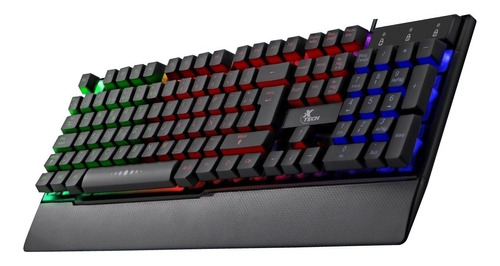 Teclado Gamer Xtech Armiger Luces Antighost Rgb Mrclick