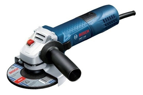 Miniesmeriladora Angular Bosch Professional Gws 9-125 S Color Azul 450w Azul