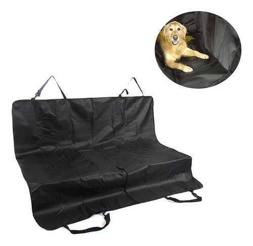 Funda Protectora Cubre Asiento Trasero Impermeable  Mascota