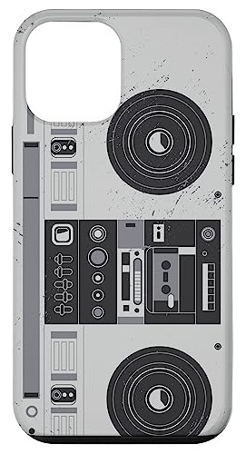 Funda Para iPhone 12 Mini Retro Blaster Boombox Radio Hip-02