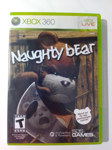 Naughty Bear Xbox 360