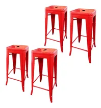 Comprar Juego X 4 Banquetas Taburete Alta Silla Tolix Comedor Cocina