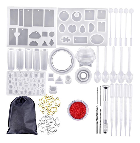 Joyería De Bricolaje Molde De Silicona Colgante De Cristal