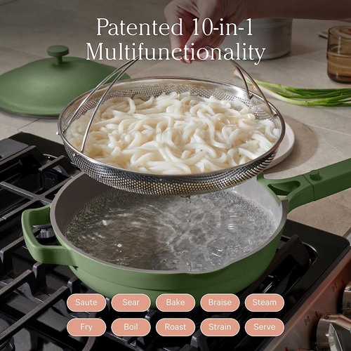 Our Place Always Pan 2.0-10.5-inch Nonstick, Toxin-free C Ab