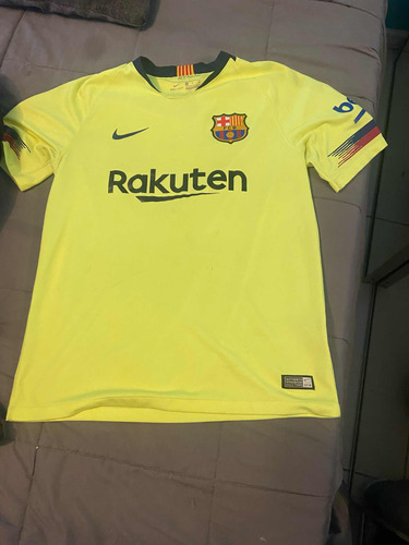 Remera Futbol Nike . Fcb Talle M