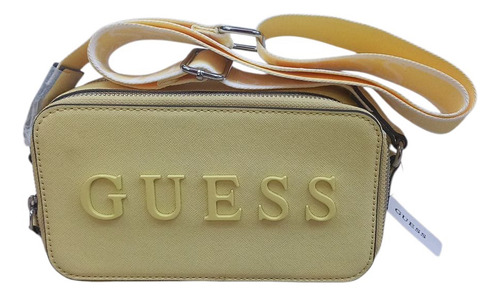 Bolsa Crosbody Guess Original Mod:sf961470 Med:20x11x7 Cm Butter Lisa Níquel Butter