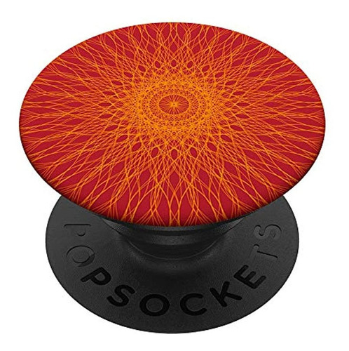 Soporte Para Teléfono Móvil, Diseño De Mandala, Color Rojo