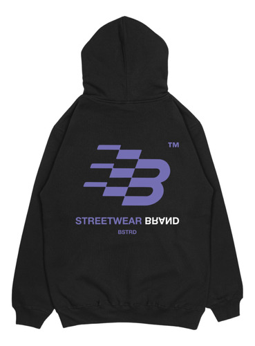 Buzo Hoodie Oversize Brand-star Bastard Habitu Unisex