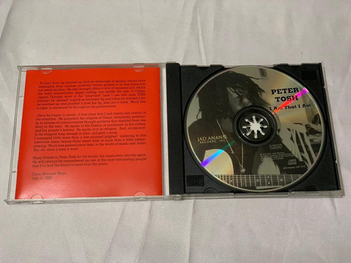 Imagen 2 de 4 de Cd - I Am That I Am, Peter Tosh