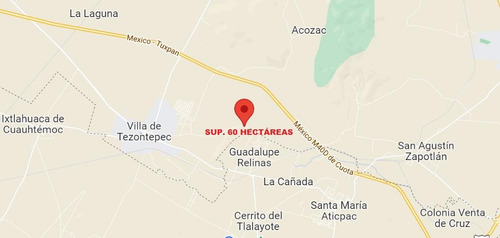 Terreno En Villa De Tezontepec, Hidalgo. Sup. 60 Hectáreas.